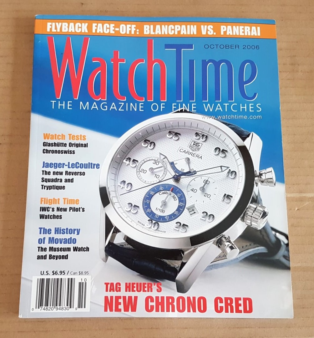 Horology Book on fine watches Watch Time Magazine Chronometry