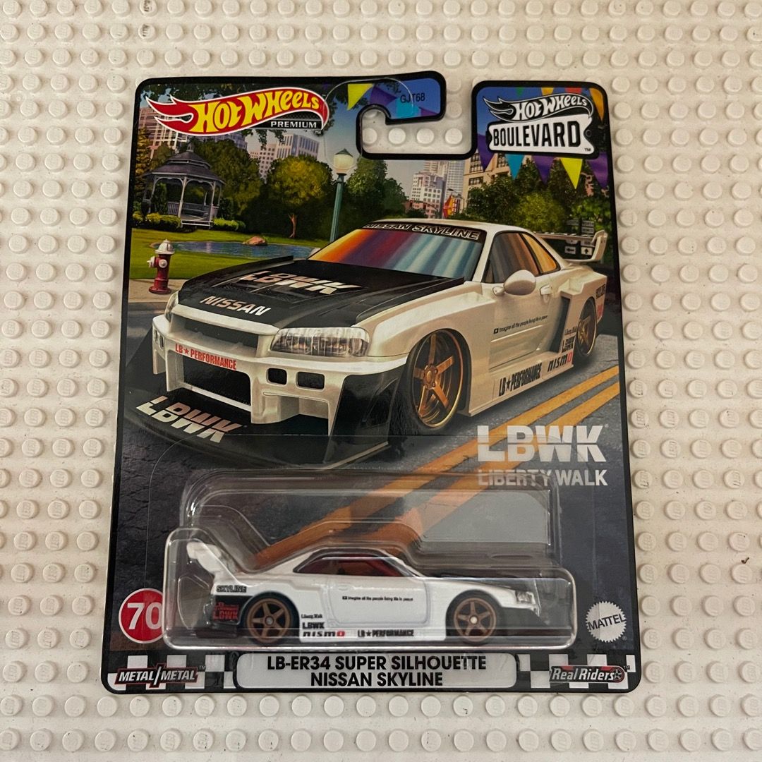Hotwheels Boulevard LB ER34 Nissan Skyline Hobbies Toys Toys