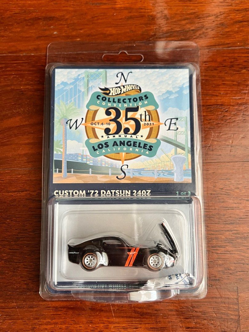 レア！ホットウィールコンベンション35th LA Datsun '72 240Z Hot Wheels 2021 - 35th Annual Collector's Convention - Los