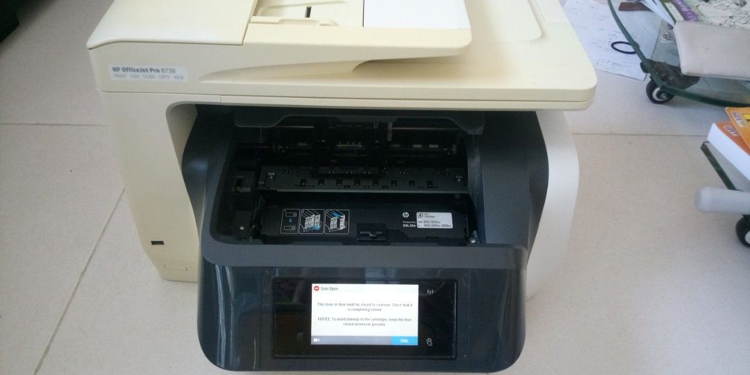Hp officejet pro 8730, Computers & Tech, Printers, Scanners & Copiers on  Carousell
