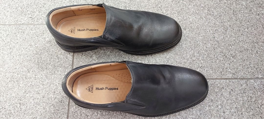 Hush puppies clearance genuine leather