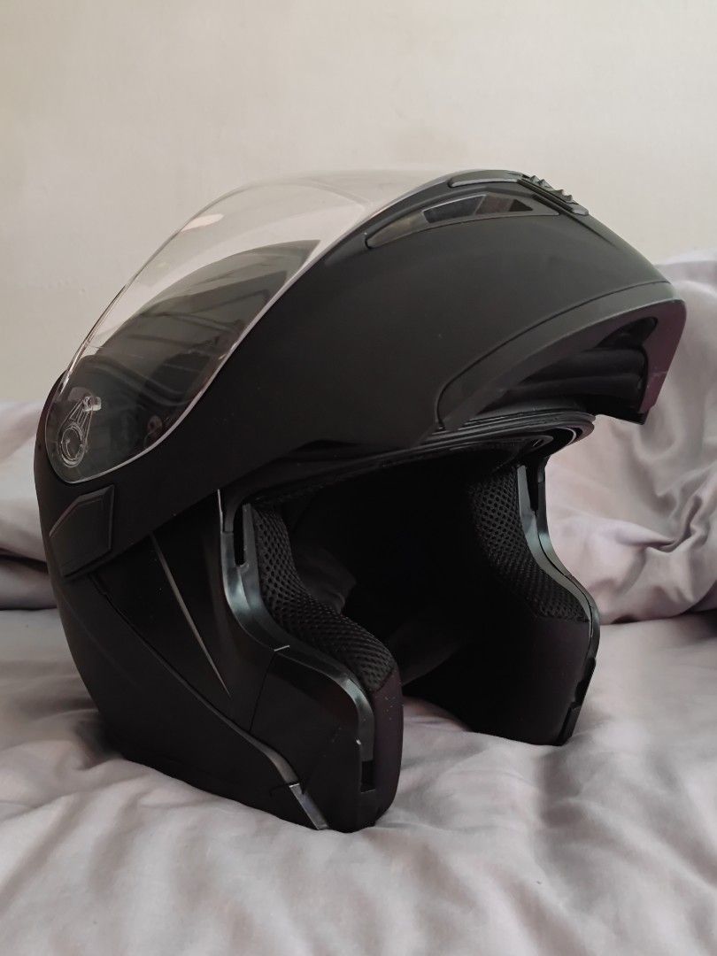 Full face hybrid helmet top