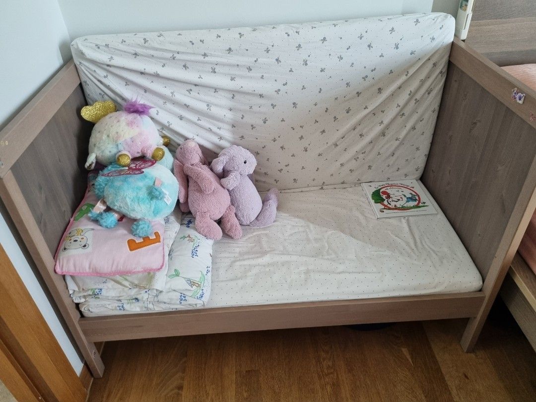Ikea baby bed sale frame