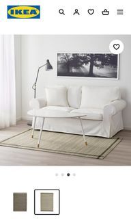 Ikea Hojet carpet rug beige