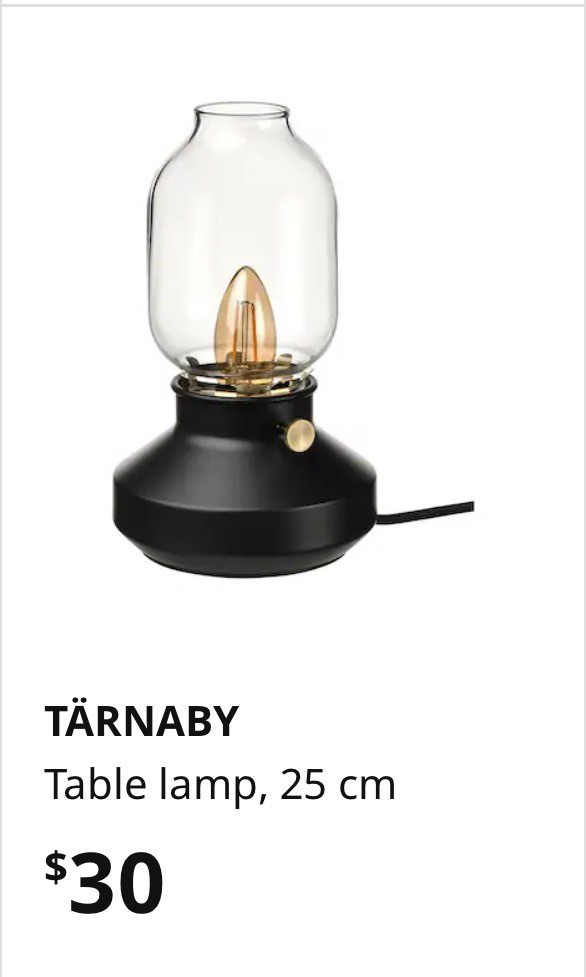 Dimmable table lamp sales ikea