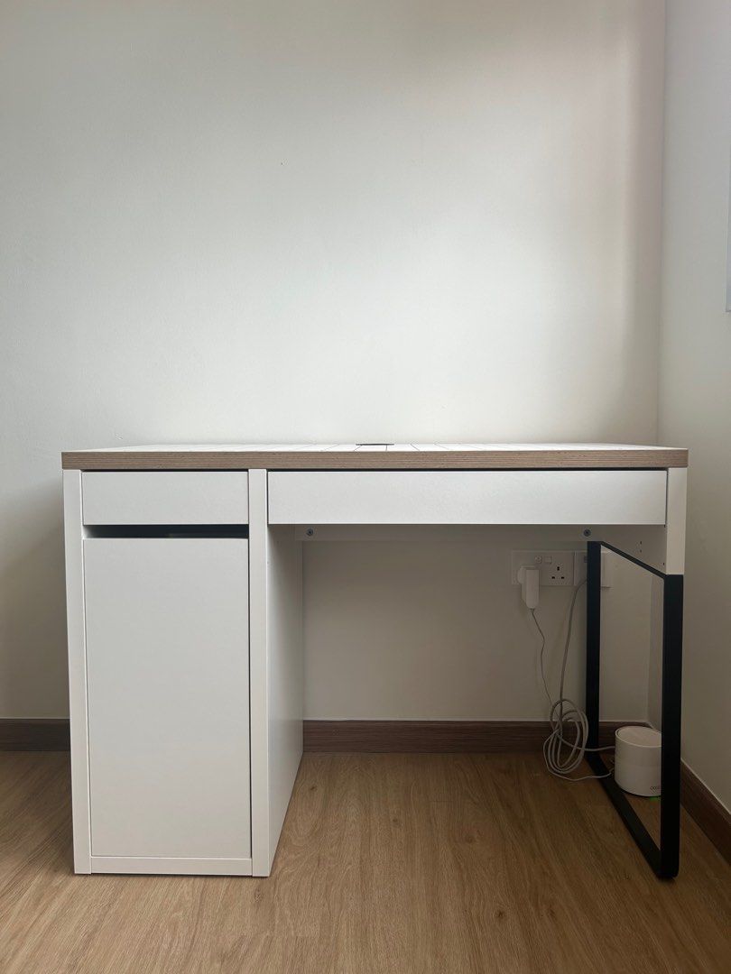 Micke white store anthracite