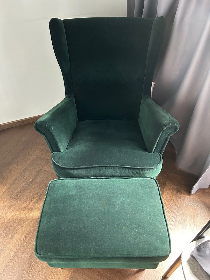 Strandmon green top velvet