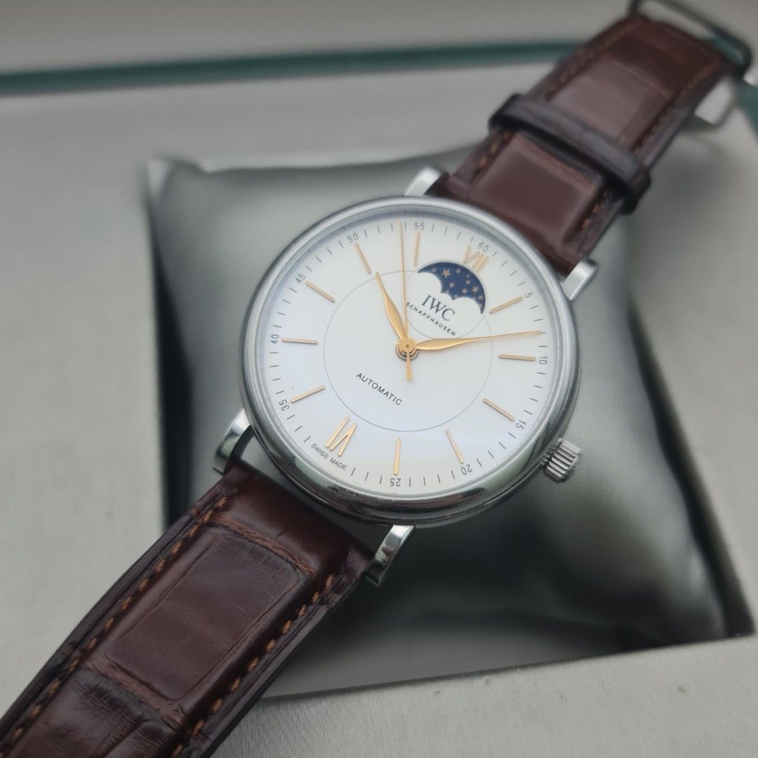 Iwc portofino moonphase clearance 40mm