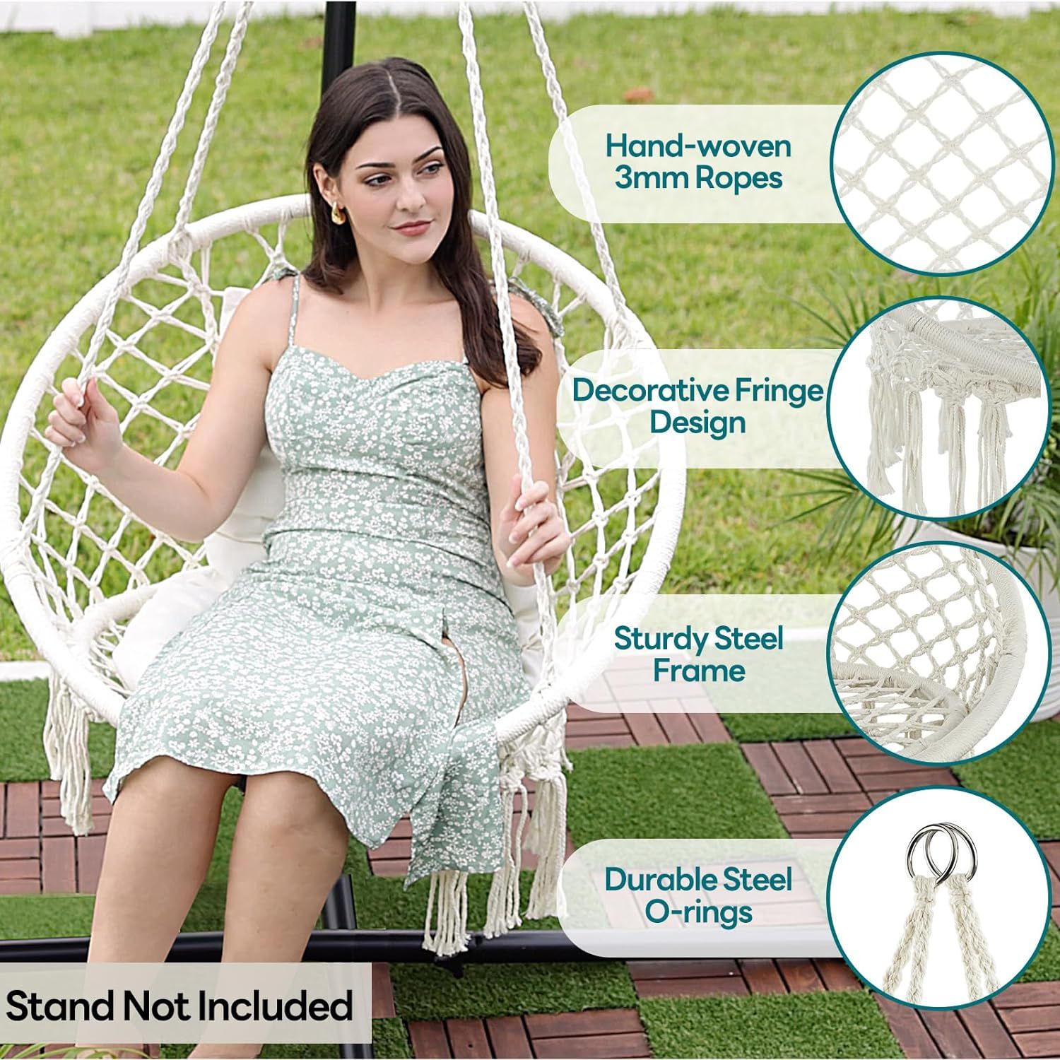 Macrame chair sales kit