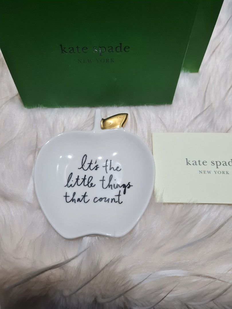 Kate Spade jewelry tray / ring dish (Category: Accessory Holder, Box & Organizers) located in Quezon City. Submitted by luli_18 (Listing ID 1281343174, Image 1). Description: .