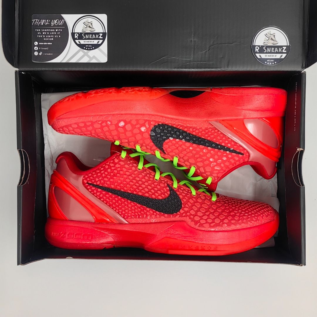 Kobe red shoes hot sale