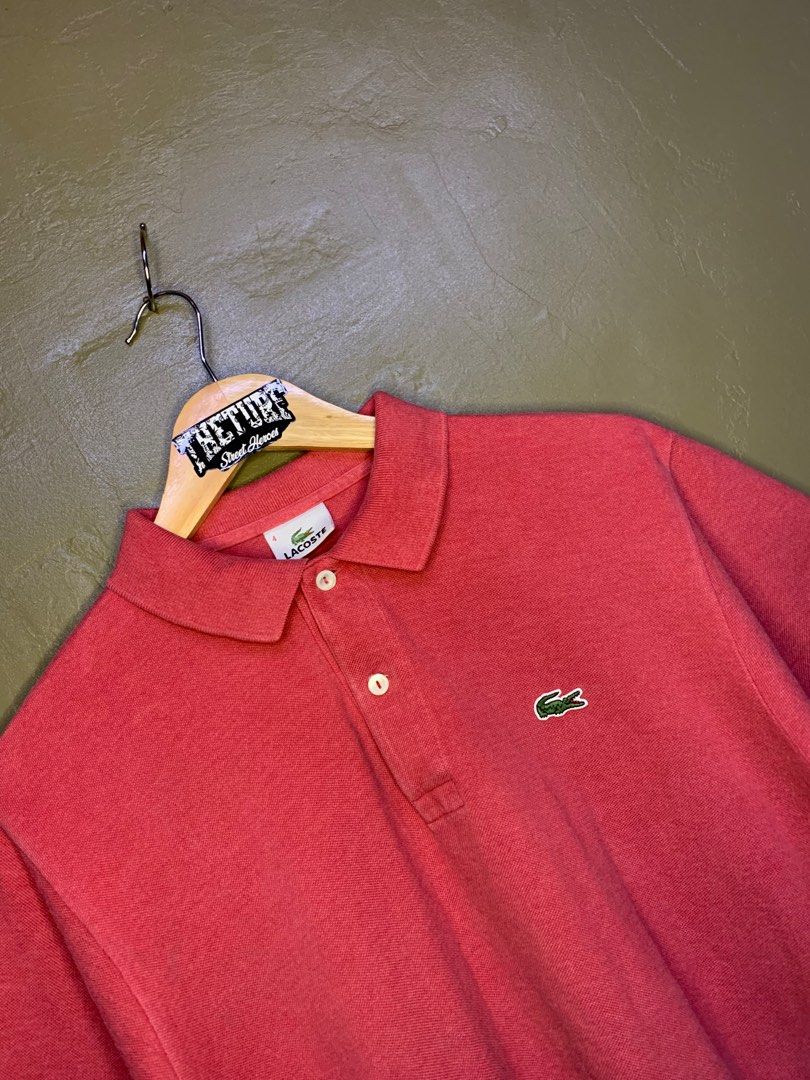 Lacoste Luxury Mens Shirt Pique Polo Alligator Logo Chest