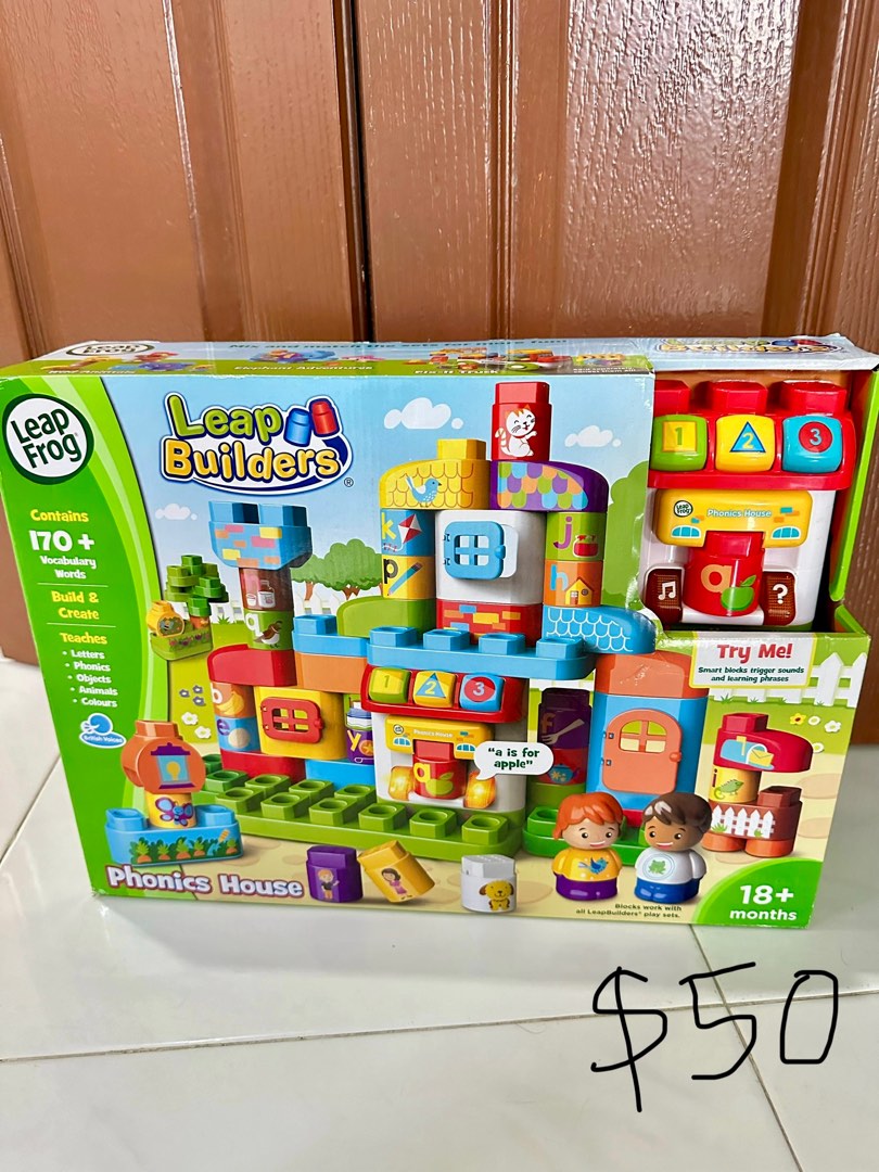 Leapfrog leapbuilders phonics house top