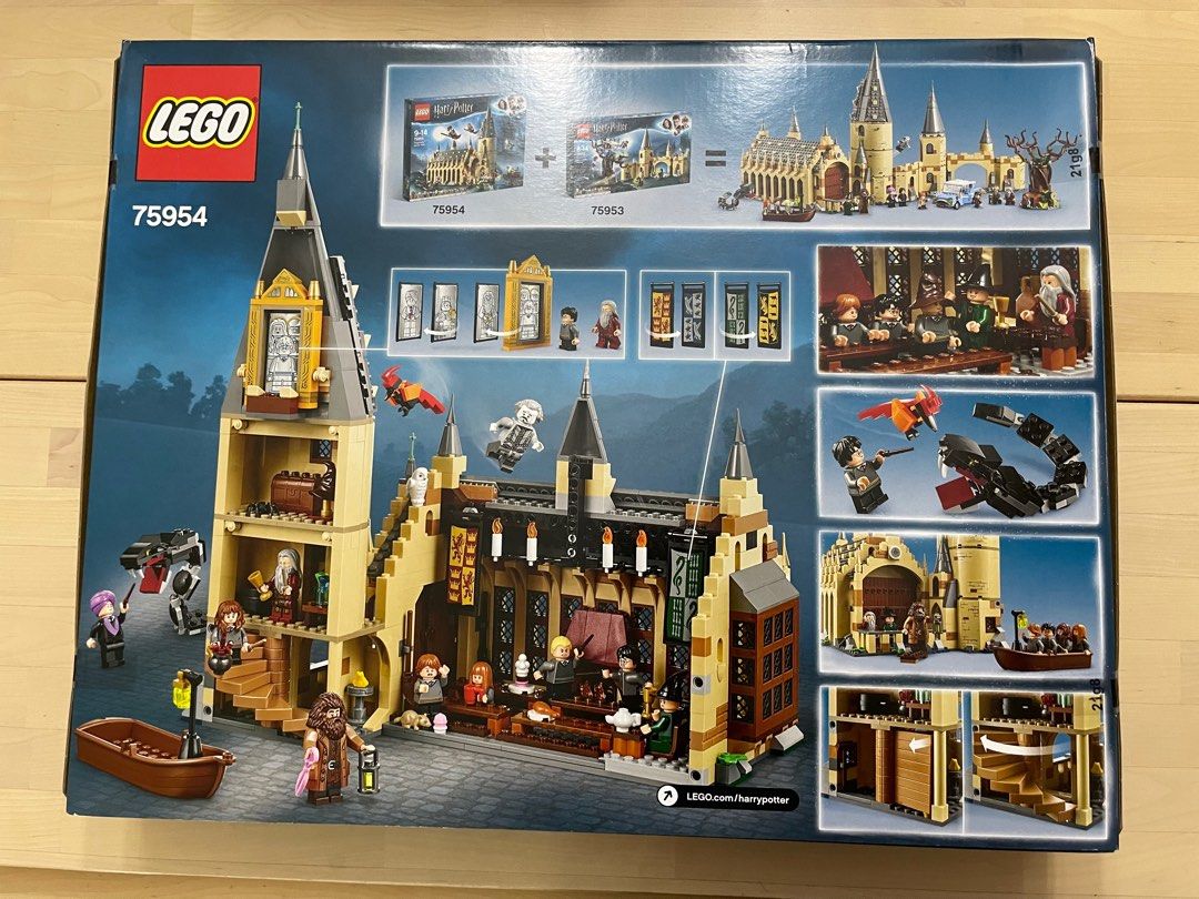 Lego 75954 Harry Potter Hogwarts Great Hall Hobbies Toys Toys