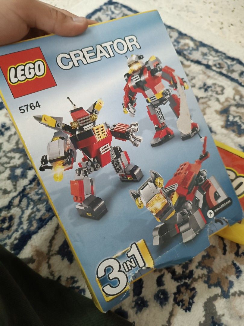 Lego 5764 creator hotsell rescue robot set