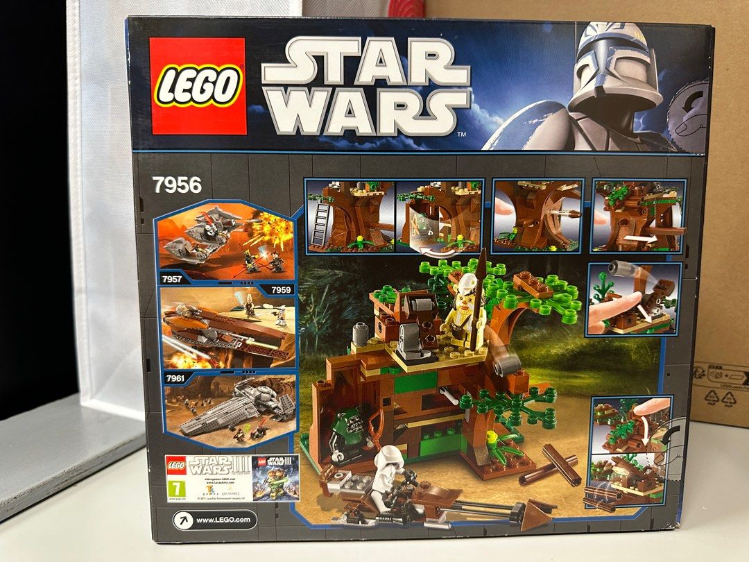Lego Star Wars 7956 Ewok Attack, 興趣及遊戲, 玩具& 遊戲類- Carousell