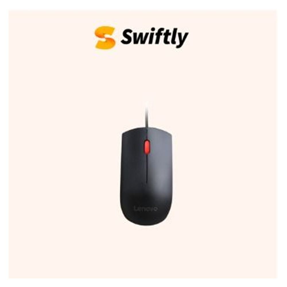 Lenovo Essential USB Mouse (, Computers & Tech, Parts & Accessories, Mouse  & Mousepads on Carousell