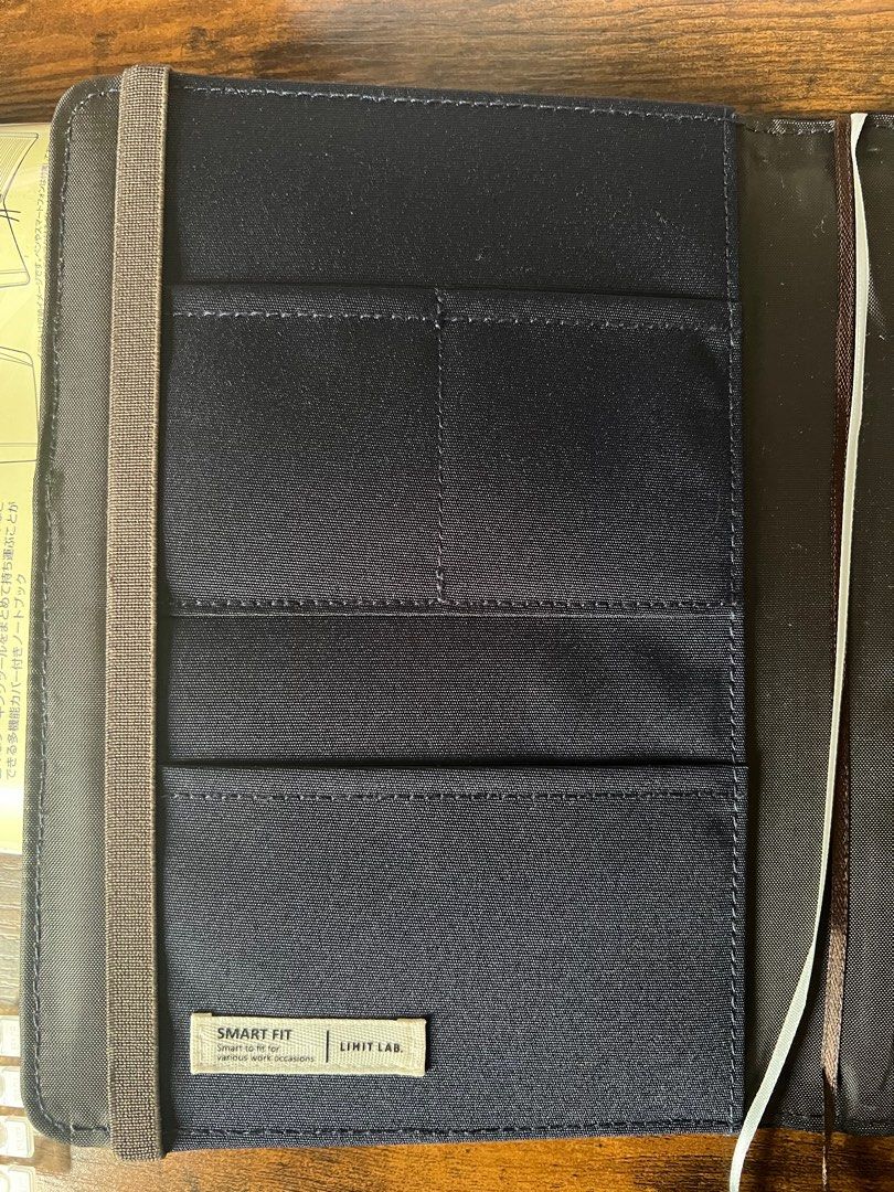 A5 Lihit Lab Notebook Cover in Olive and Navy, Hobbies & Toys