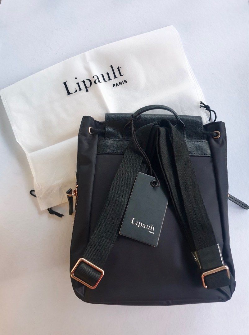 Lipault Black Backpack (Category: Backpacks) located in Quezon City. Submitted by second_zone (Listing ID 1281396676, Image 3). Description: Lipault Black Backpack.