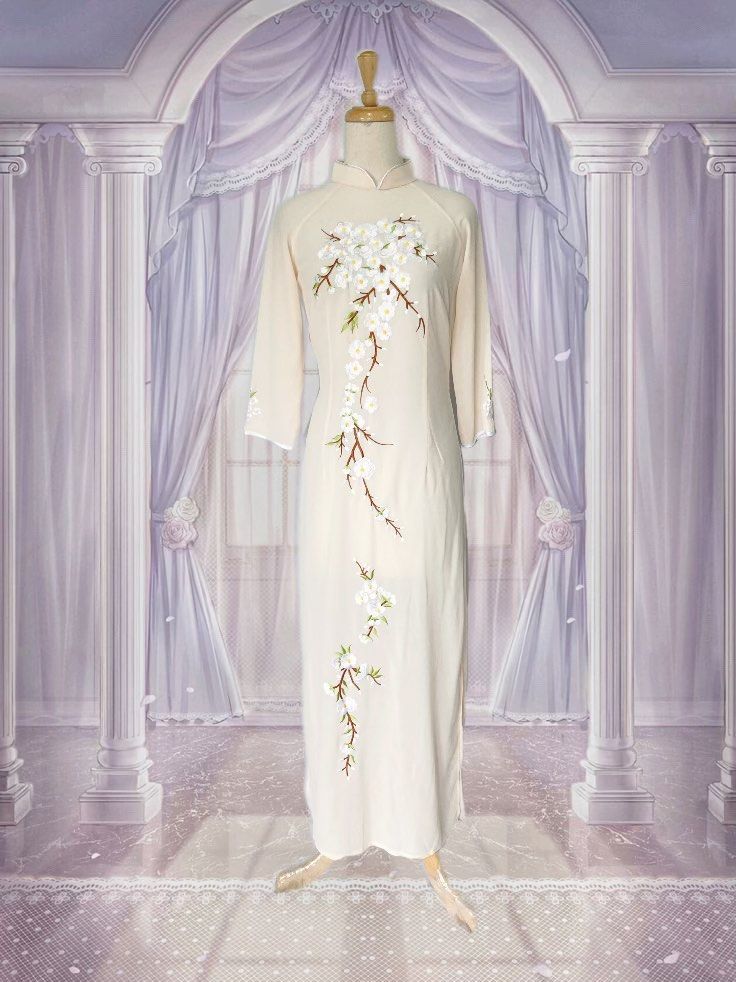 Pattern on Ao Dai 