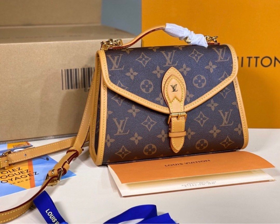 Louis Vuitton LV IVY 經典老花郵差包｜M44919｜全新正版正貨, 名牌, 手袋及銀包- Carousell