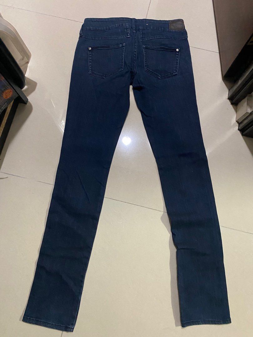 Mango female blue Denim Jeans eur 36 US 4 size S Women s Fashion