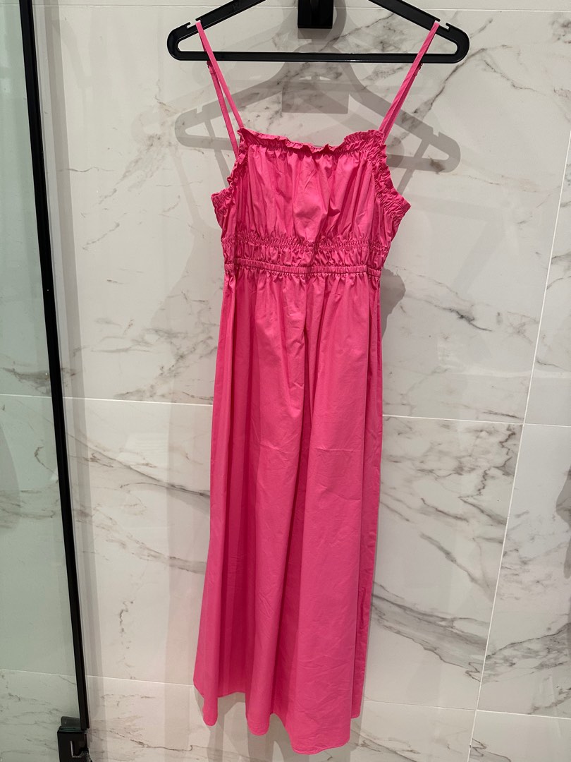 hot pink and black prom dress LP3361 Illusion Plunge Open neck Fuchsia and Black Prom Dress A Line S –  Siaoryne main image 0