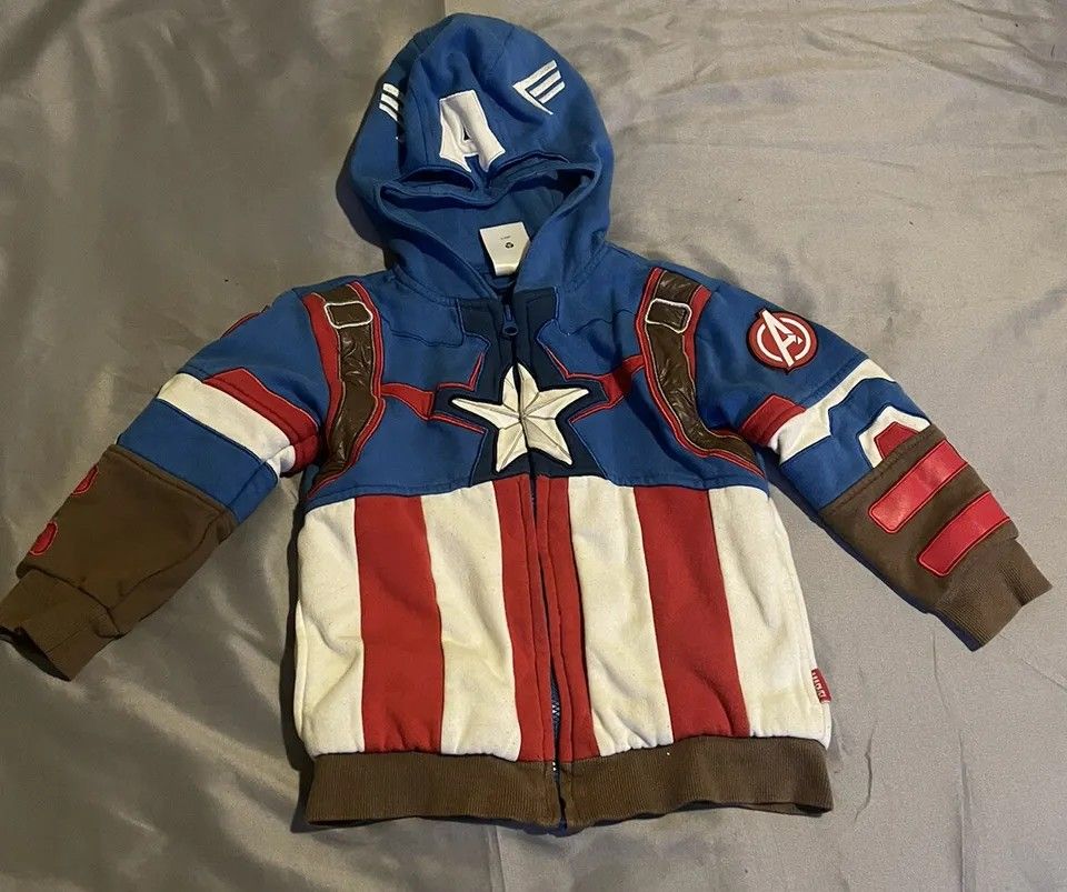 Captain america hoodie disney online store