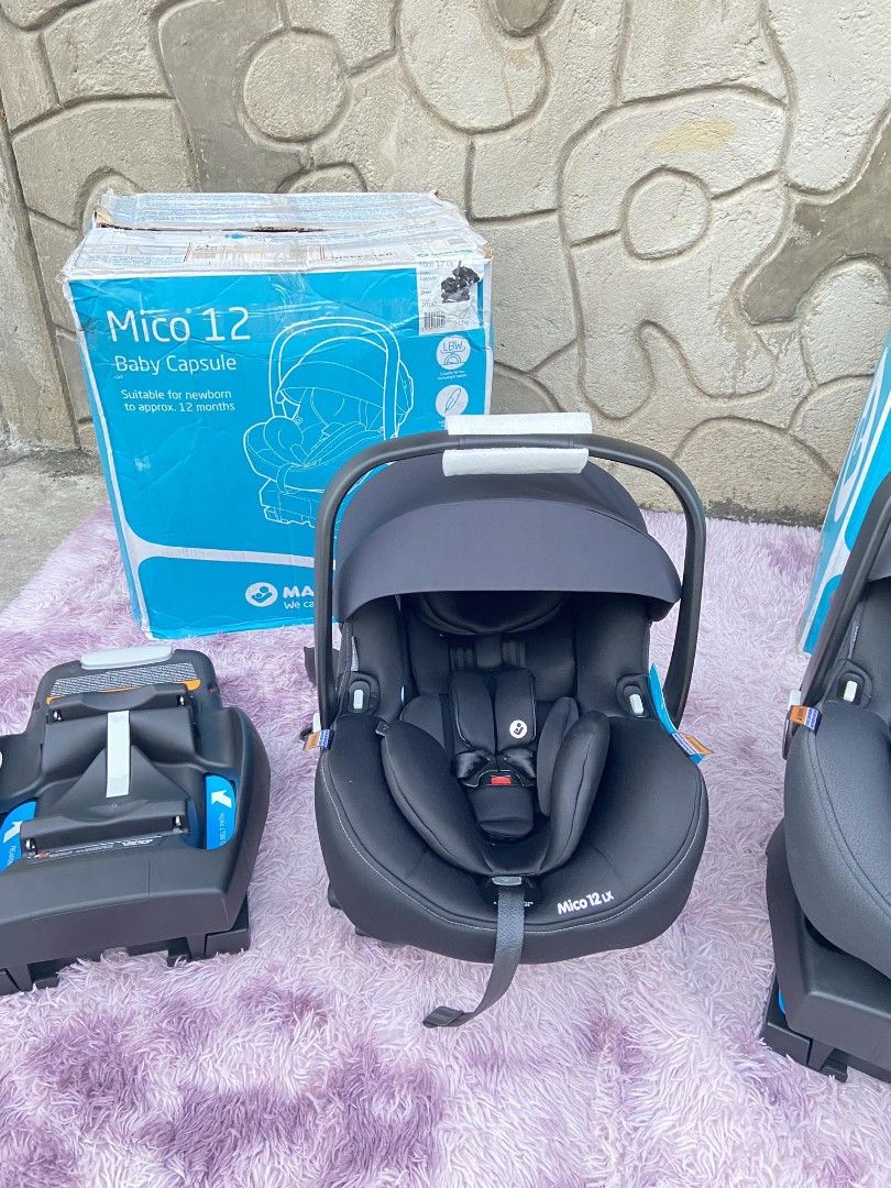 Maxi Cosi Mico 12 Baby Capsule Carseat Babies Kids Going Out Car Seats on Carousell