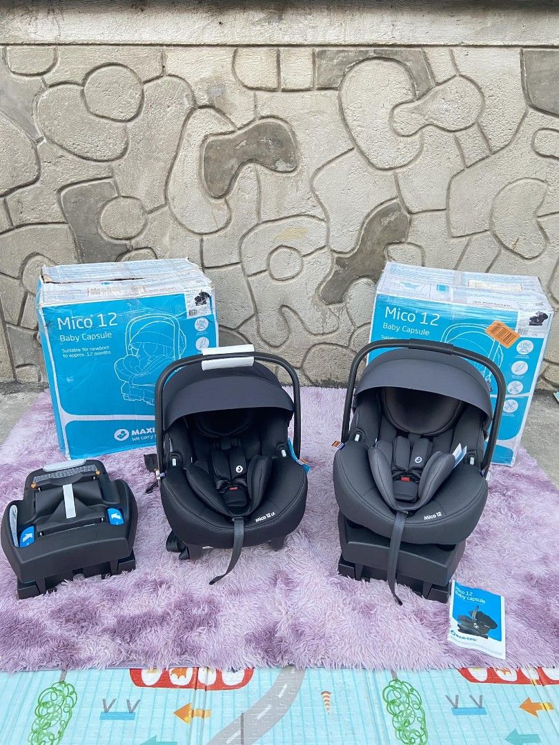 Maxi Cosi Mico 12 Baby Capsule Carseat Babies Kids Going Out Car Seats on Carousell