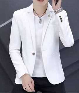 White color clearance blazer