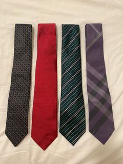 Burberry ties store on sale cheap