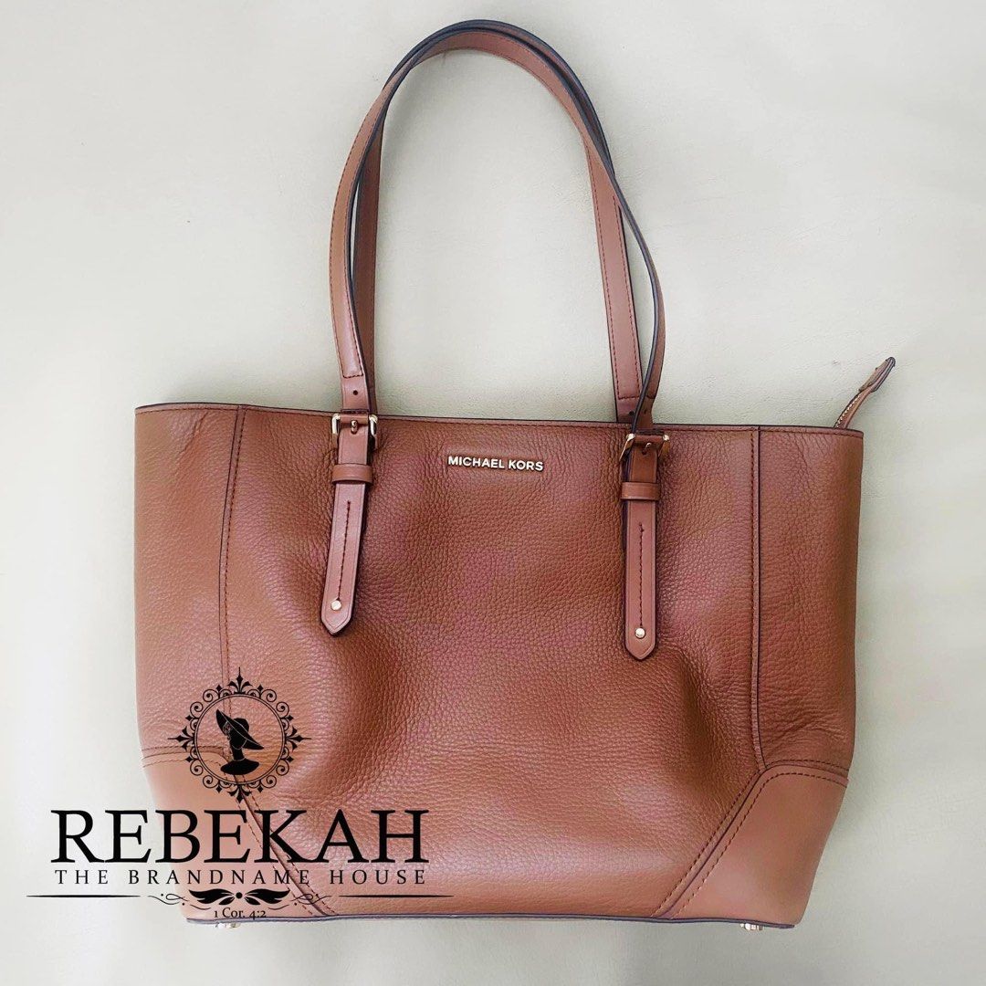 Michael michael kors aria large leather tote 2025