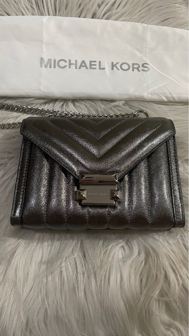 Whitney mini quilted leather satchel deals