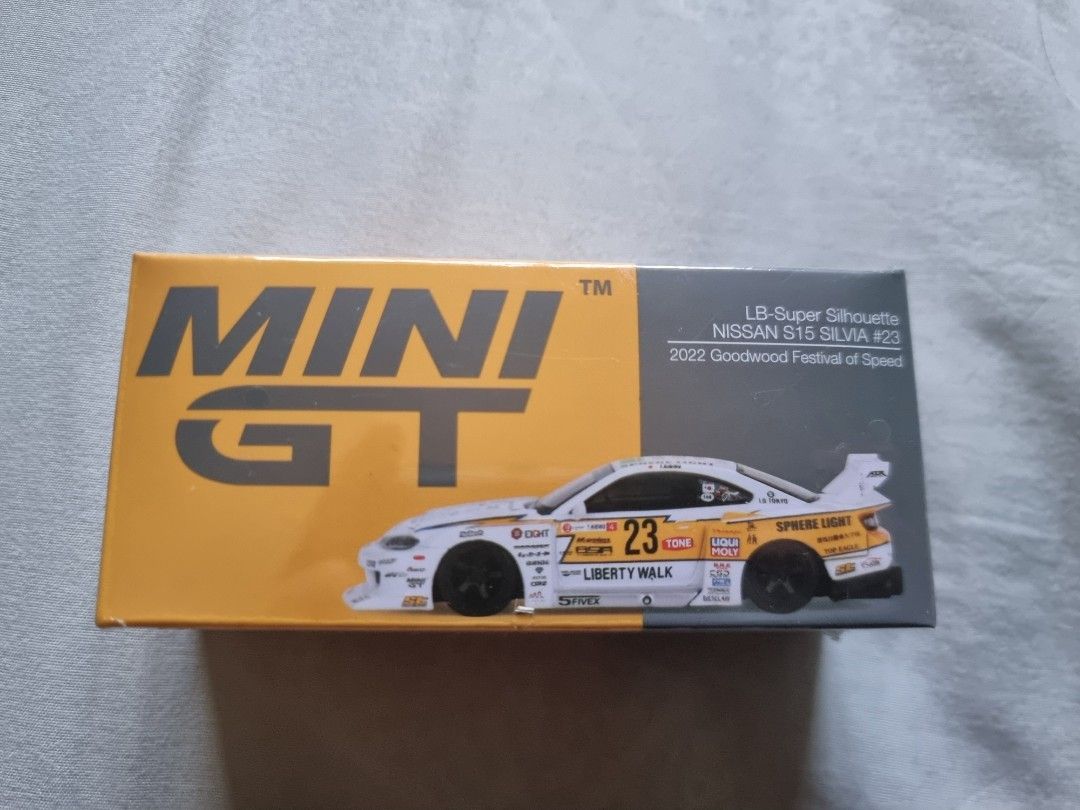 Mini GT 1:64 Nissan LB-Super Silhouette S15 Silvia #23 - Goodwood Festival 2024