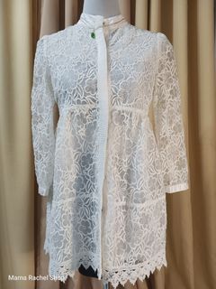 Modern Filipiana inspired Formal White mini Dress #2024declutter