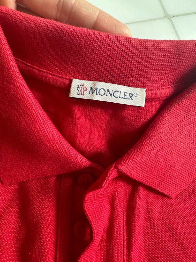 Moncler maglia polo manica Lunga LS polo