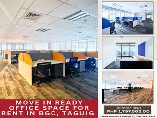 Move in Ready Office Space for Rent BGC, Taguig along 26th Street Bonifacio Global City