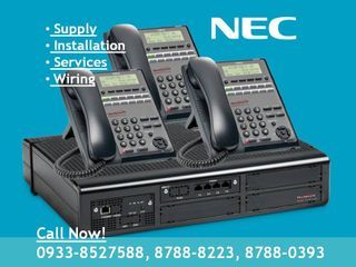 NEC Digital 24 Keys Telephones and Hybrid PABX Systems extensions intercom analog