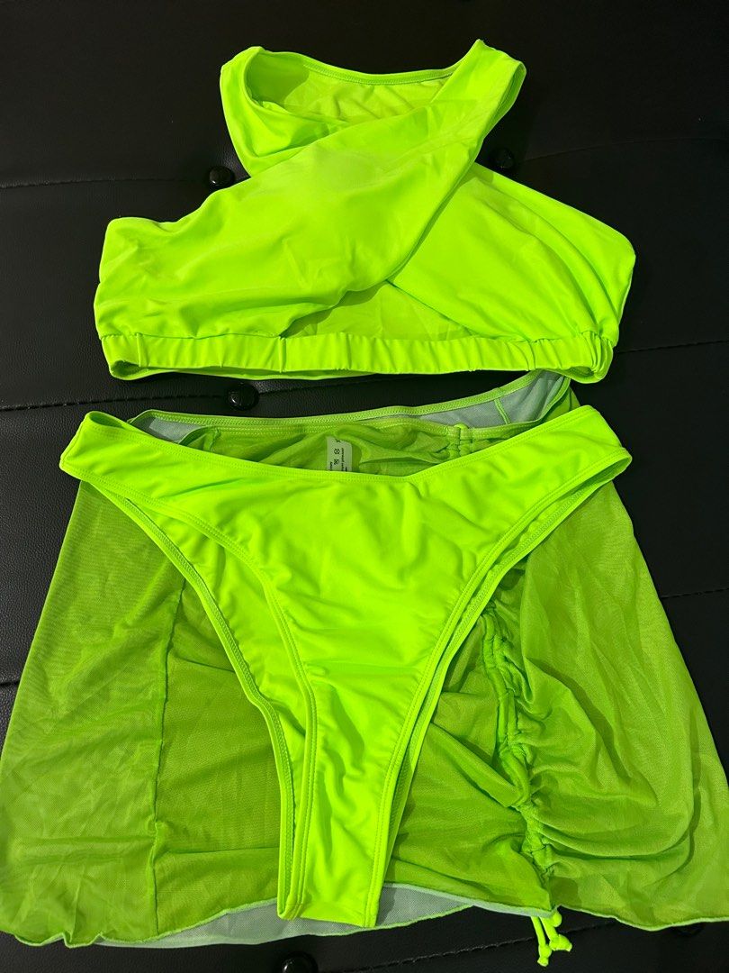 Green 3pc swimwear