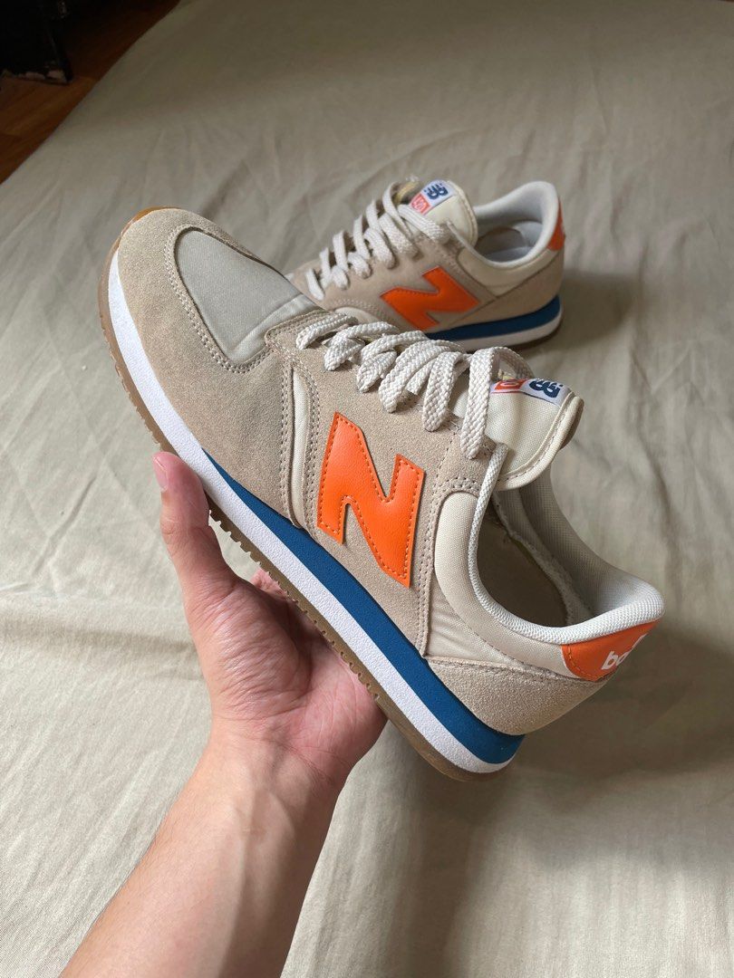 New balance u420 mens Orange hot sale