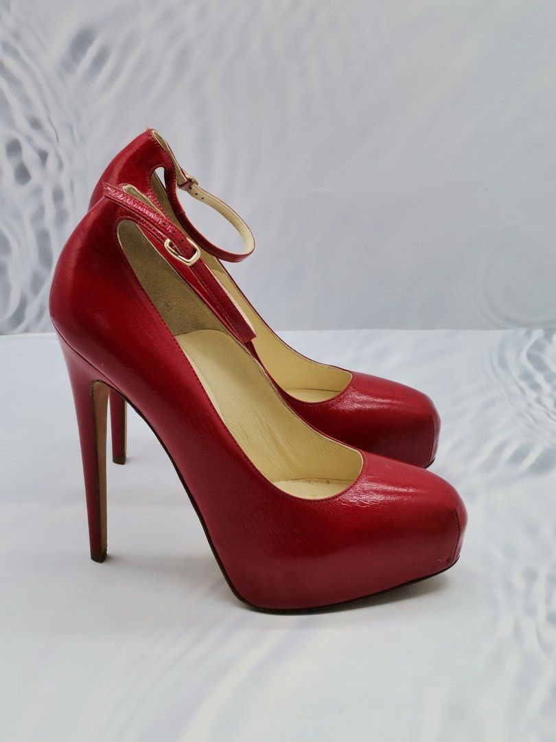 NEW YEAR SALE BRIAN ATWOOD HOT RED HIGH HEELS SIZE 37