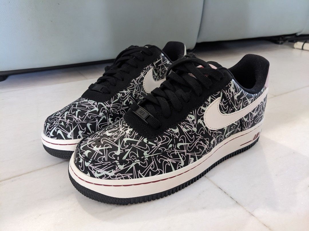 Nike af1 black womens cheap