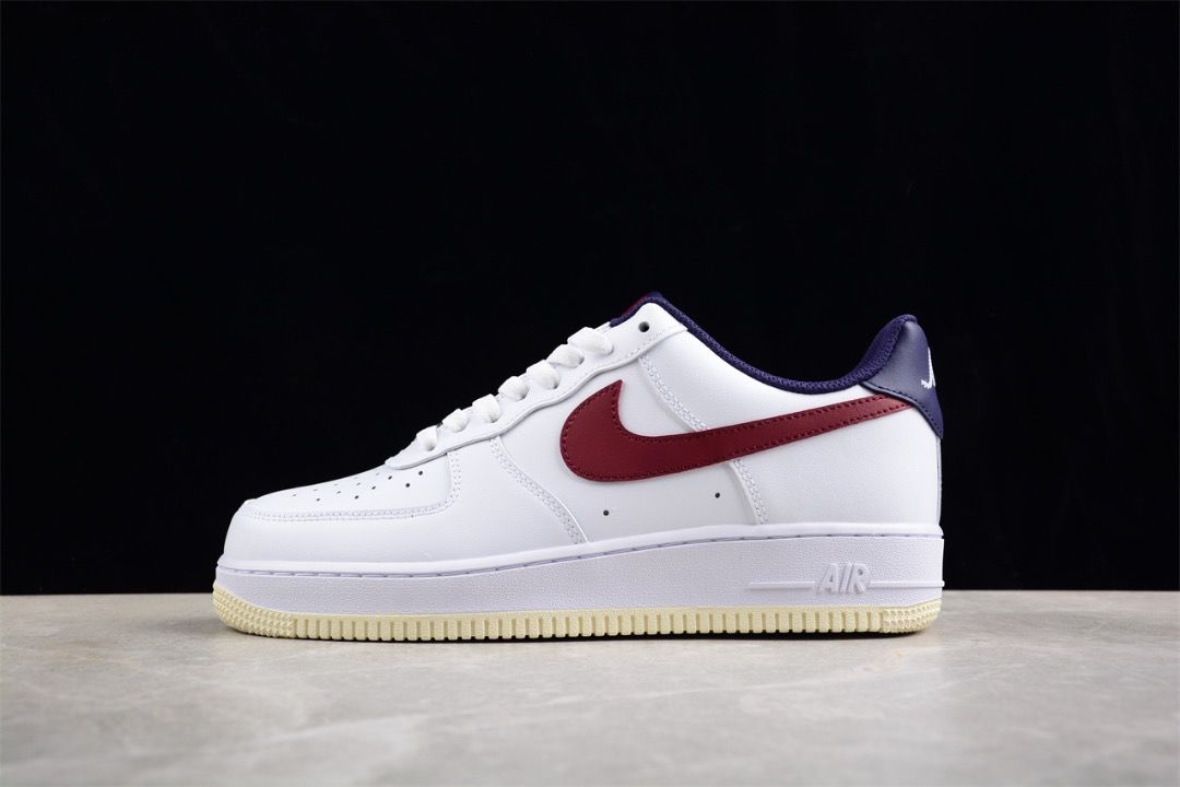 Air force 1 white navy red cheap