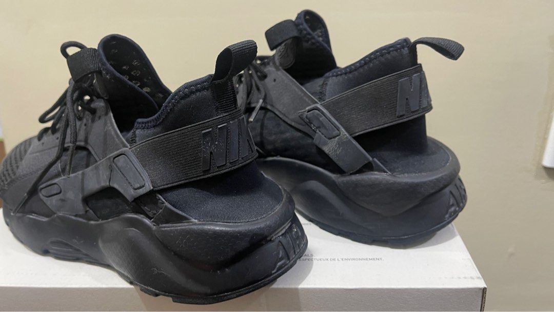 Nike Air Huarache Ultra Premium Triple Black US 10 Men s