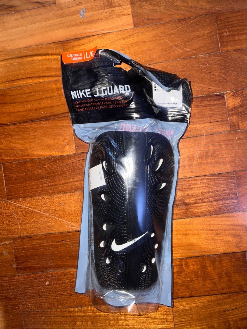 Nike J Soccer Shin Guard - Black | Evangelista Sports