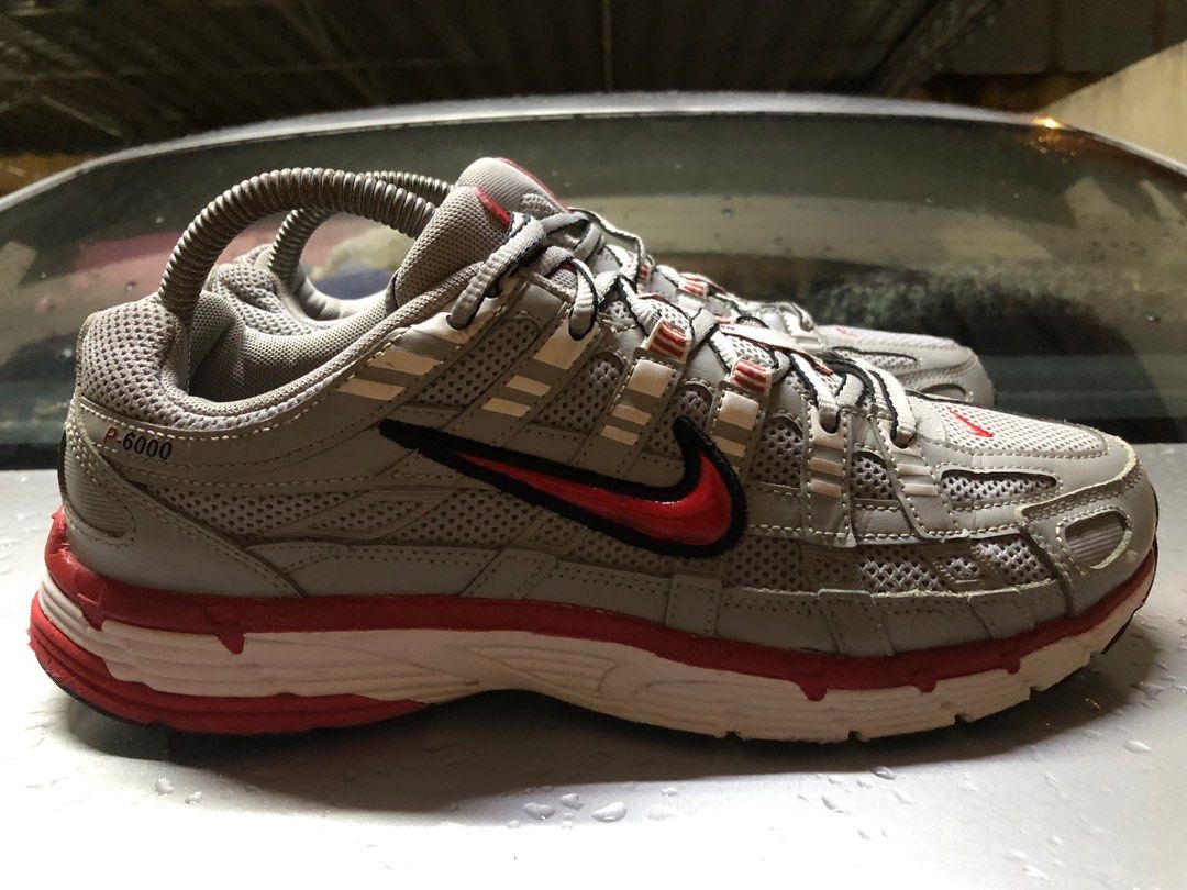 Nike p 6000 silver red store