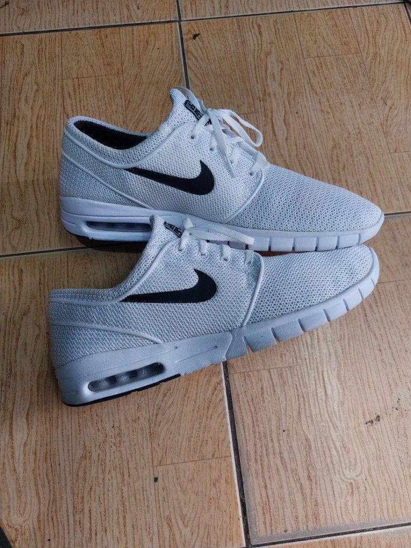 Nike sb stefan discount janoski max white black