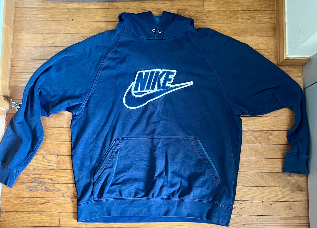 Mens blue nike zip cheap up hoodie