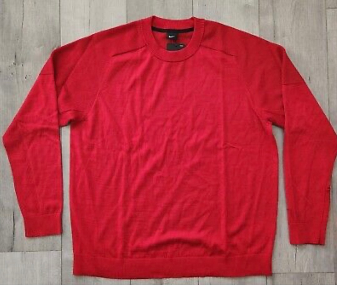 Red golf hotsell sweater